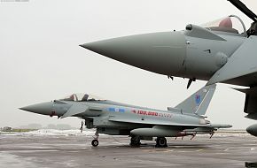 Eurofighter Typhoon 100k Flying Hours, RAF