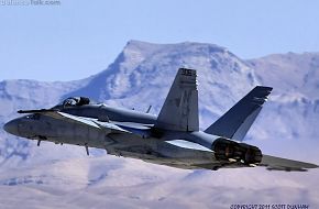 US Navy F/A-18-C Hornet Fighter