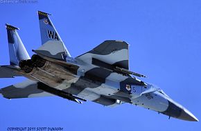 USAF Aggressor F-15C Eagle Fighter