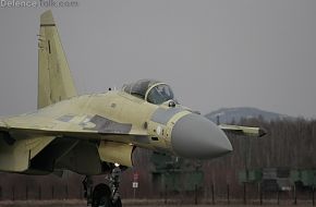 Su-35S First Serial Flight Test