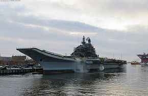 Indian Vikramaditya Aircraft carrier nearing completion
