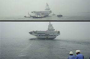 Potential propulsion problems during Chinese carrier trials