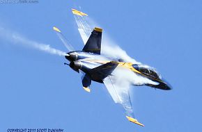 US Navy Blue Angels F/A-18D Hornet