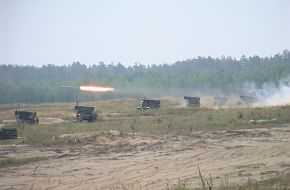 BM-21 Grad firing