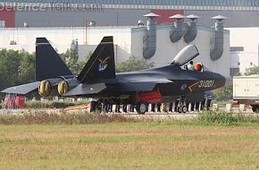 J-21 Stealth Fighter Aircraft - China