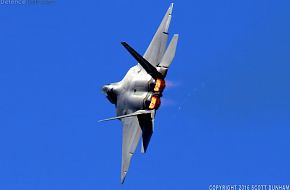 USAF F-22A Raptor Fighter Aircraft