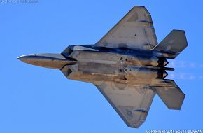 USAF F-22A Raptor Air Superiority Fighter Aircraft