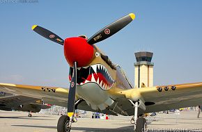 US Army Air Corps P-40 Warhawk Fighter Aircraft