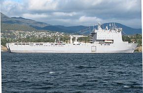 HMAS Choules At Royal Hobart Regatta Feb 10 2019 3