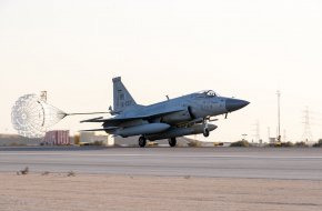PAF JF-17 fighter jet in Saudi Arabia