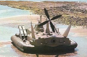 Iranian missile armed hovercraft