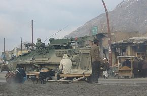 ISAF Vehicle in Kabul