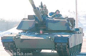 Australia's very first M1A1 AIM main battle tank