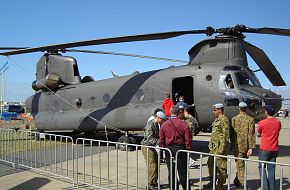 An Australian Army CH-47D Chinook at Avalon Airshow