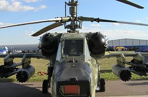 MAKS 2005 Air Show - Ka-50 Black Shark Attack Helicopter