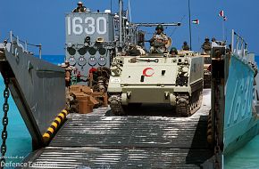 Bright Star Excercise 2005 - A Landing Craft utility (LCU)