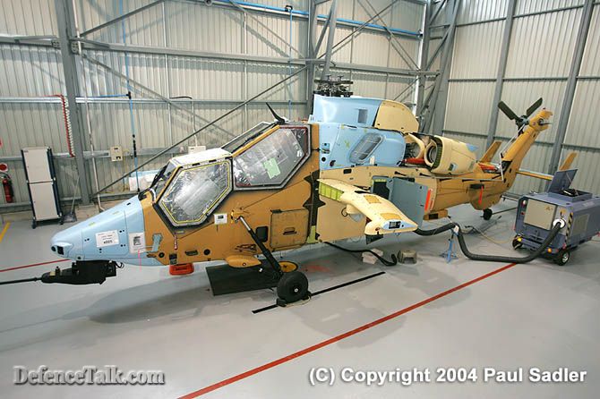 1st Australian built Tiger ARH helo.