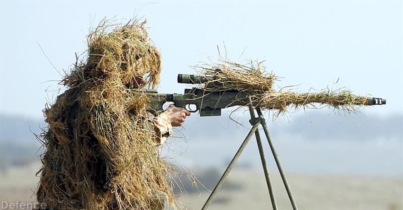 A Sniper - British Army Firepower