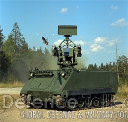 Advanced Short Range Air Defence Missle System ASRAD-R mounted on M113
