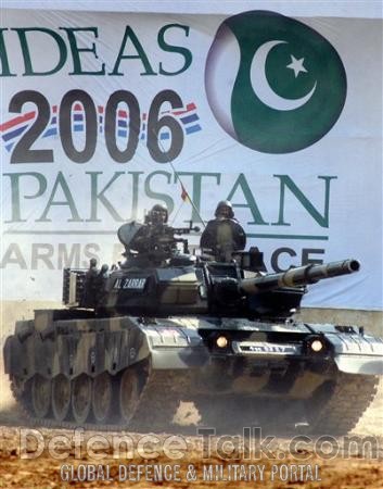 Al-Zarar tank - IDEAS 2006, Pakistan