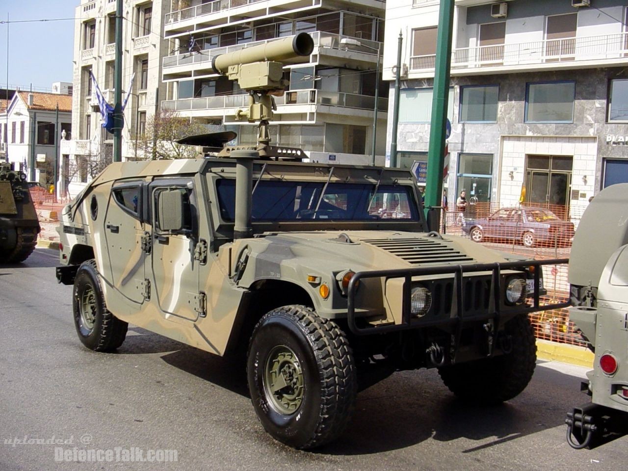 AT-14 Kornet mounded in a Hummer. Hellenic Army