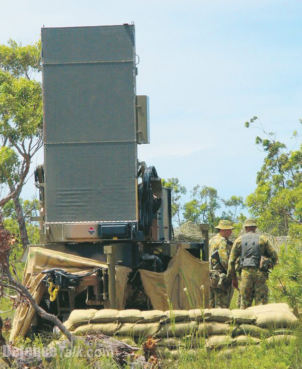 Australian Army AN/TPQ-36 weapon locating radar