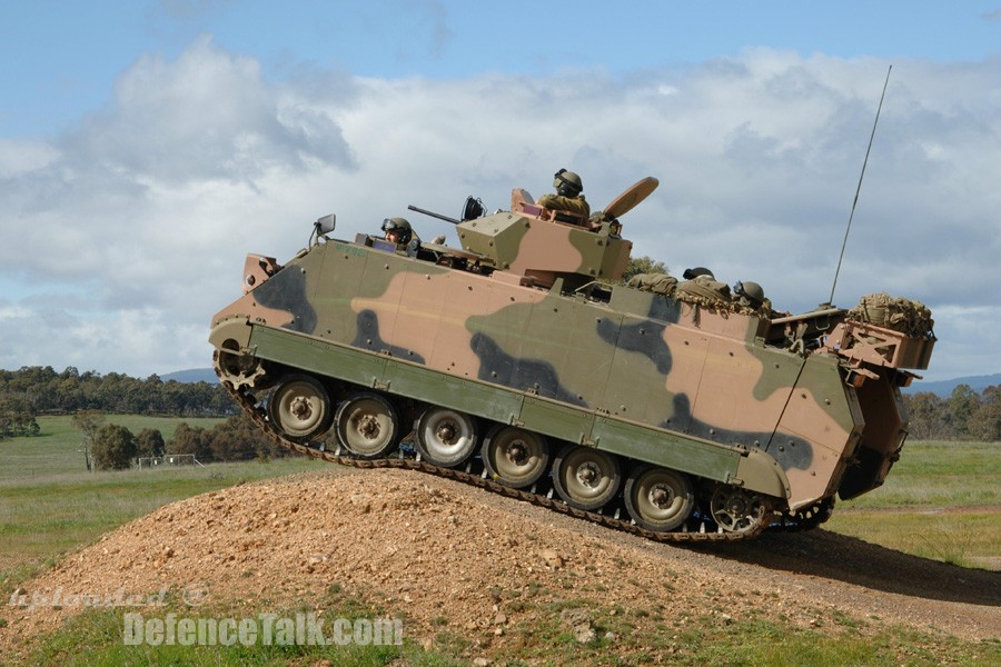 Australian Army's upgraded M113AS4 vehicle trials 2