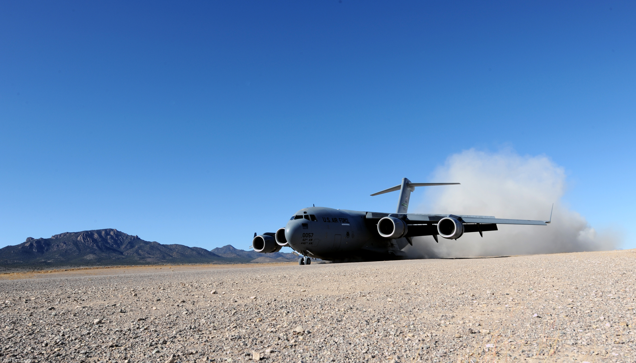 C-17 Globemaster III lands - Mobility Air Forces Exercise