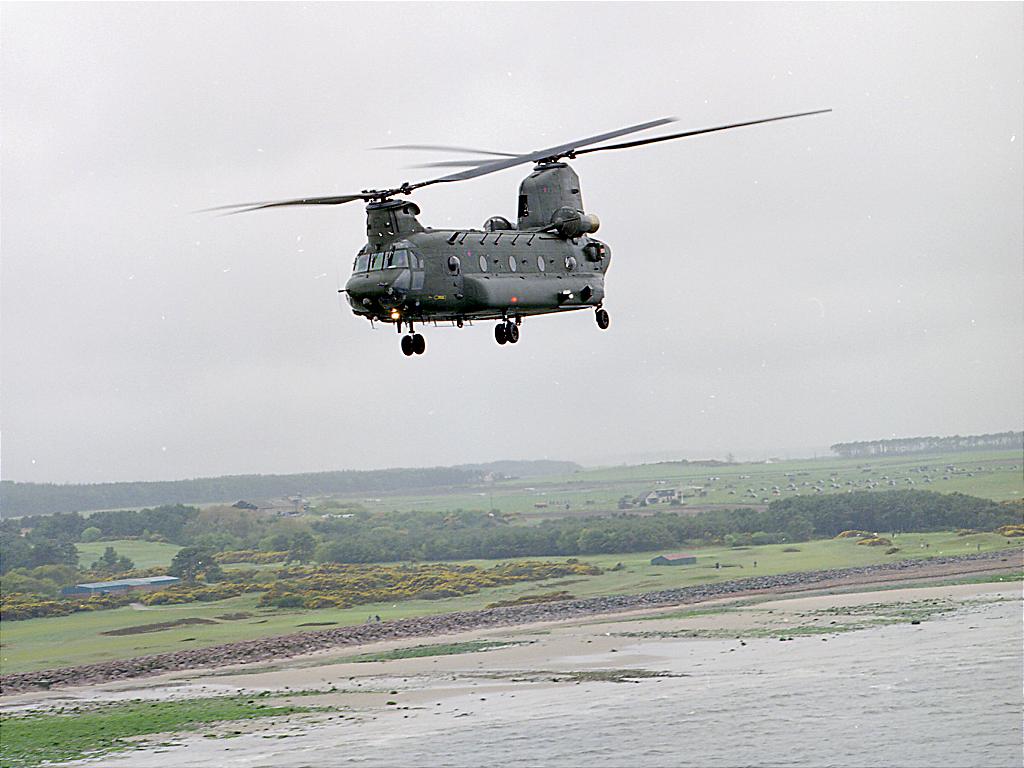 Chinook- Heavy lift helicopter