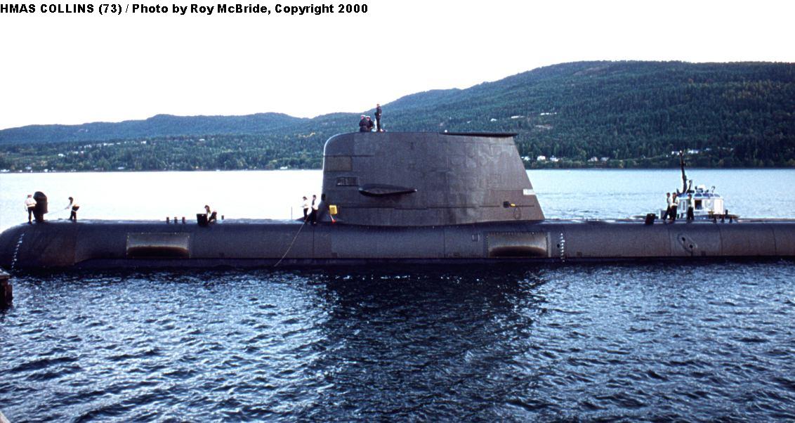 Collins Class SSK - side shot, Upgraded Unit