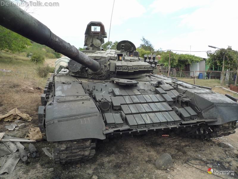 Destroyed T-72