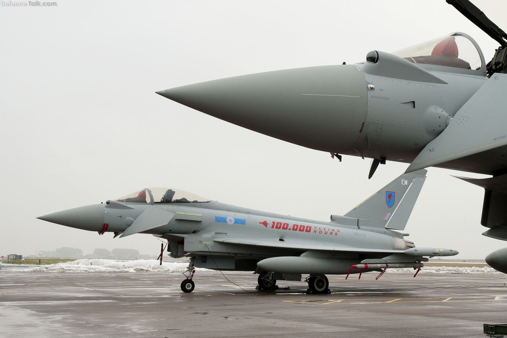Eurofighter Typhoon 100k Flying Hours, RAF