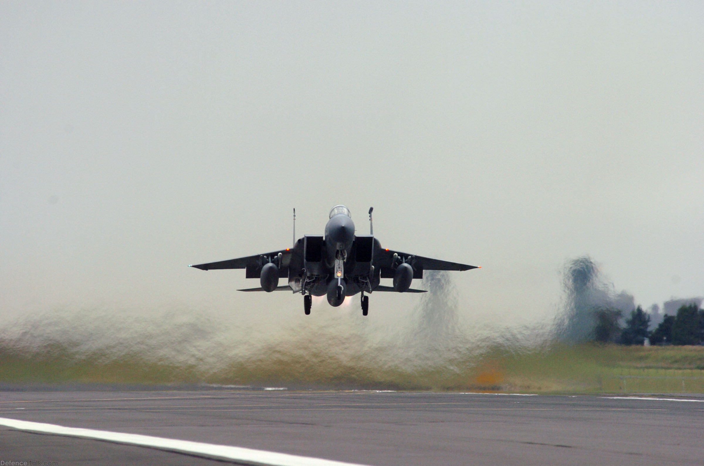 F-15 from the 142nd Fighter Wing