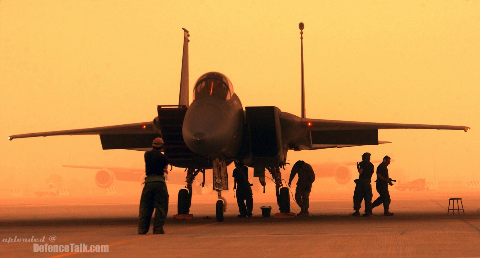 F-15 US prepare to launch - Air Force (USAF) OPERATION IRAQI FREEDOM