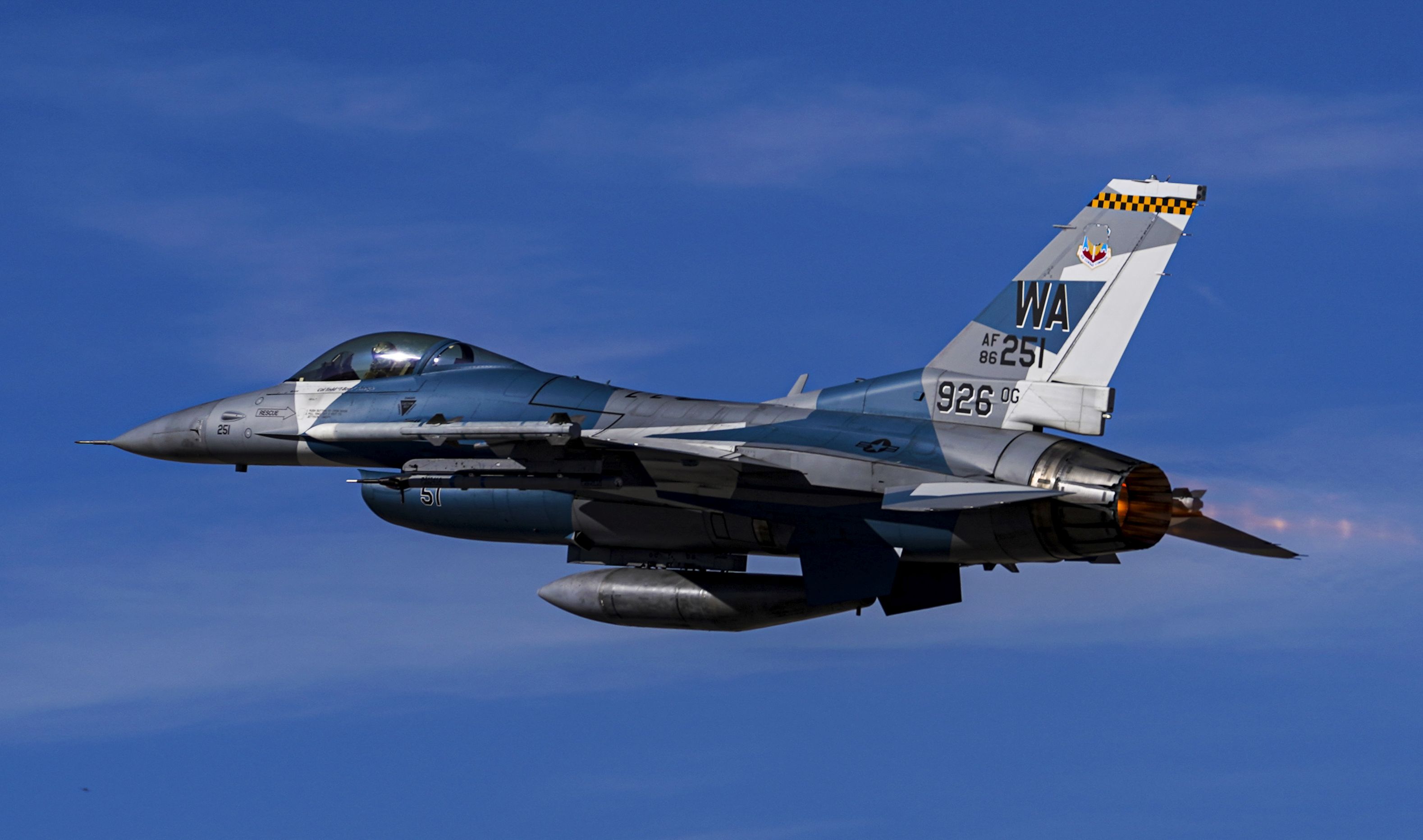F-16 Fighting Falcon 64th Aggressor Squadron