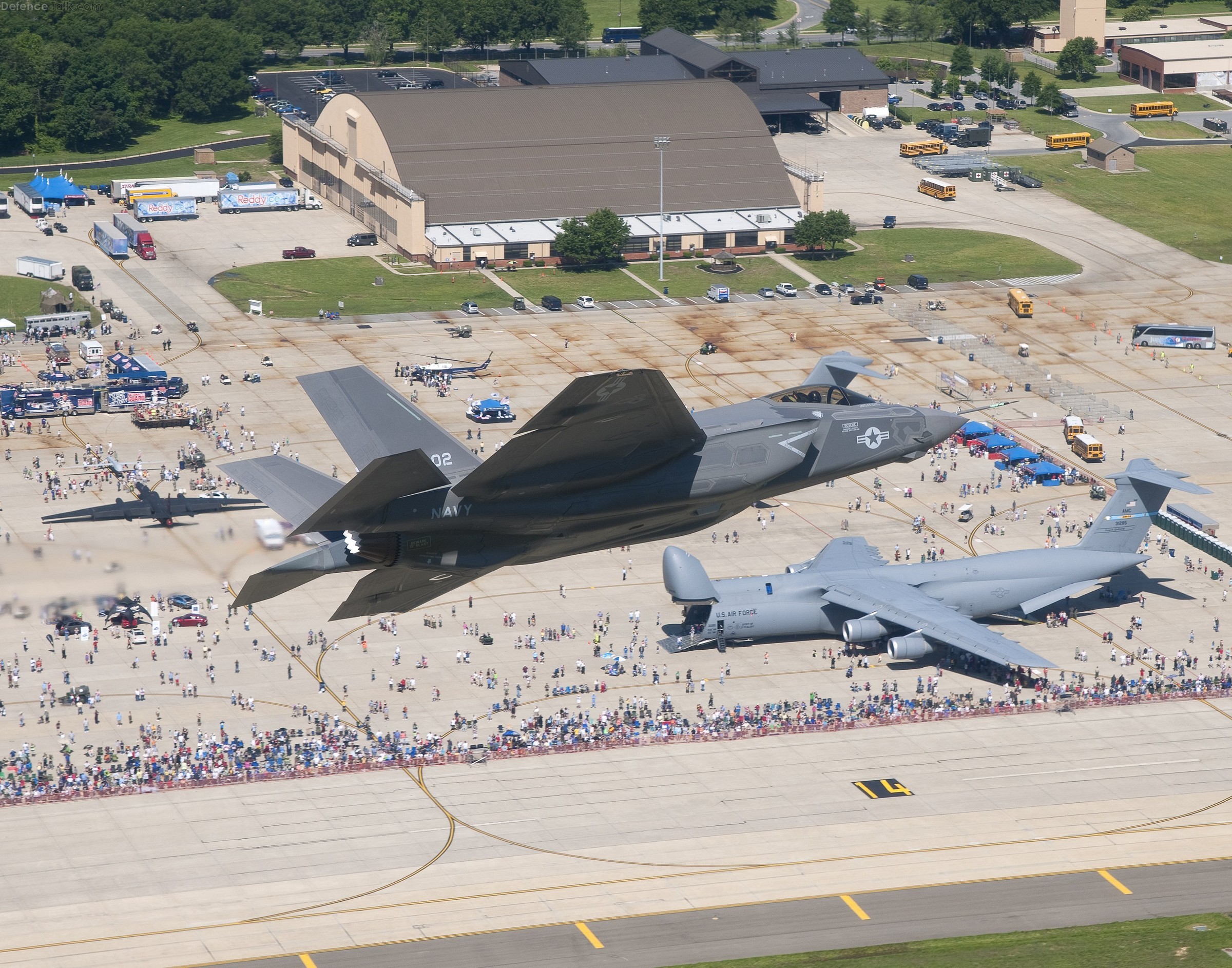F-35C JSF at first Air Show