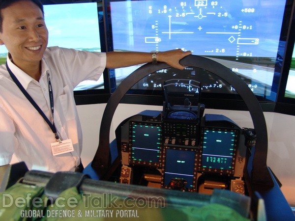FC-1 Flight Simulator at MAKS 2007