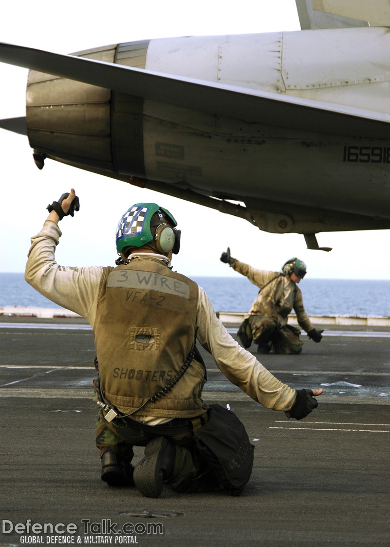 Flight Deck of USS Abraham Lincoln - Rimpac 2006, Naval Exercise