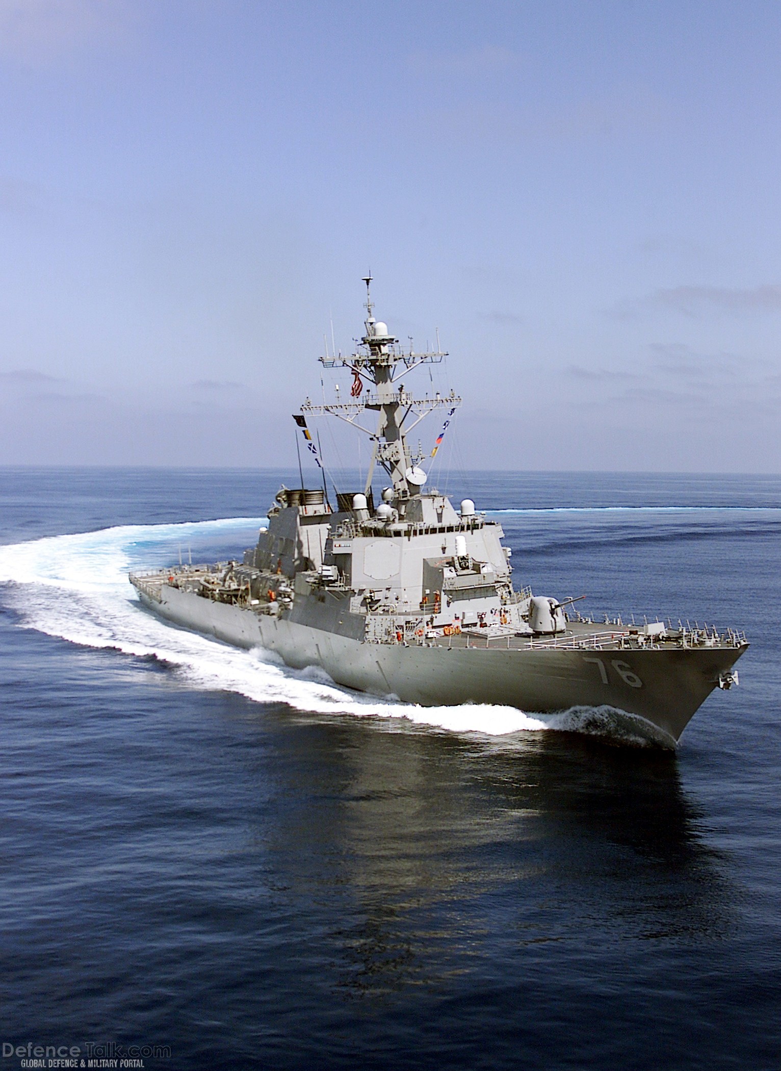 Guided missile destroyer USS Higgins (DDG 76) - US Navy