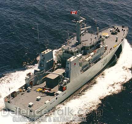 HMCS Glace Bay Kingston-class Maritime Coastal Defence Vessel MCDV