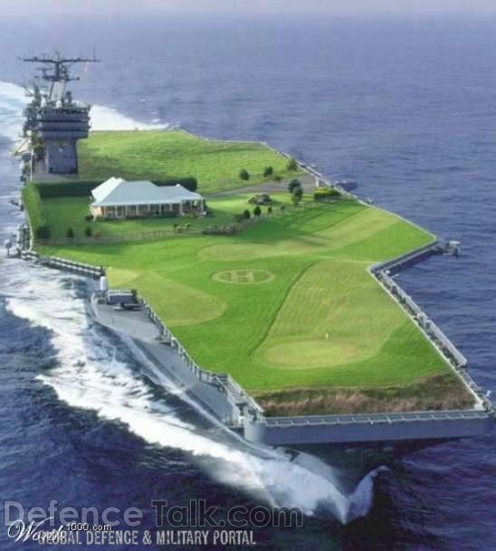 House on Aircraft Carrier?