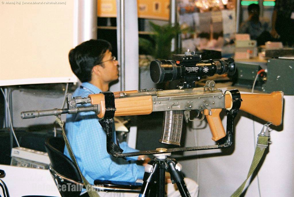 Indian Insas rifle