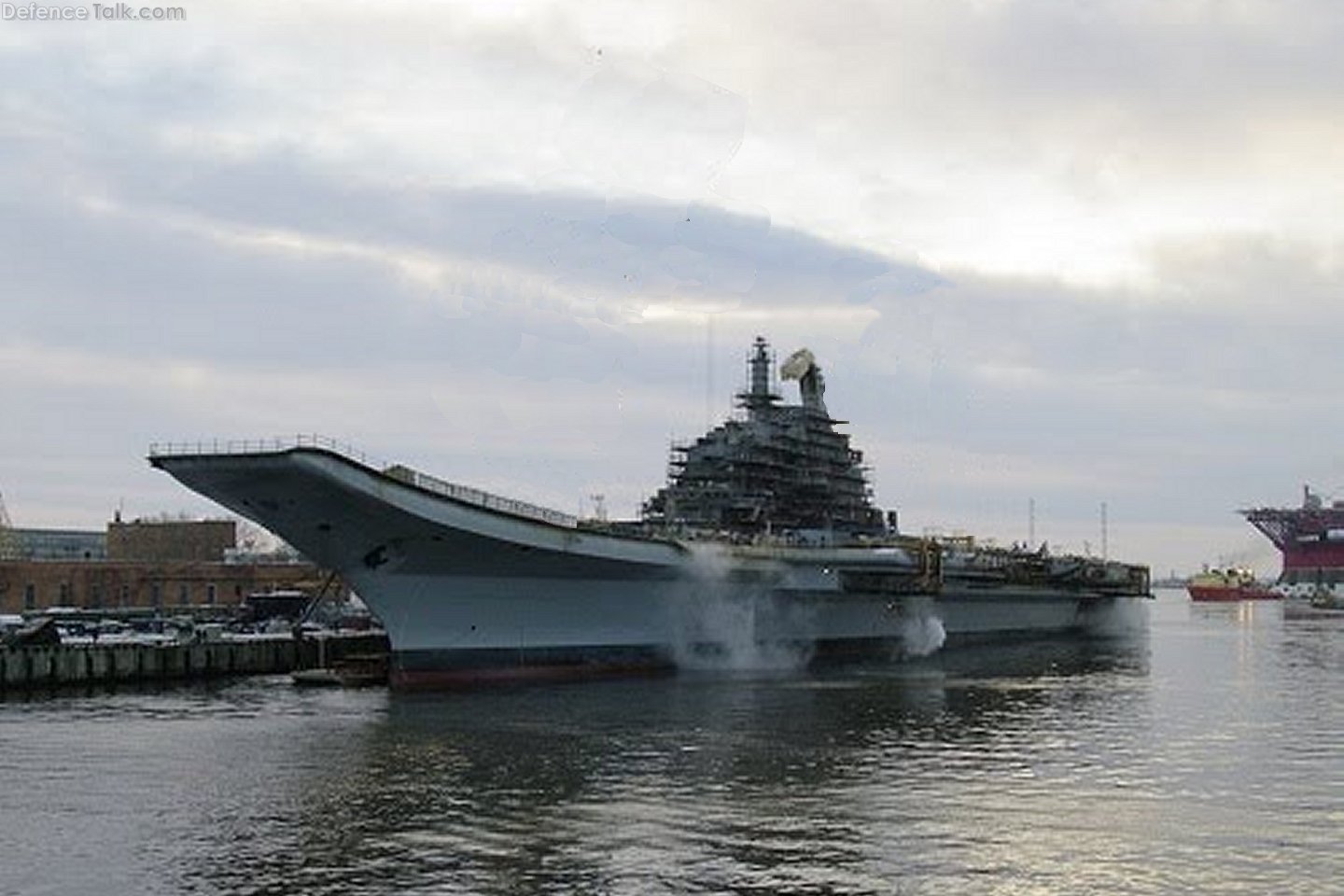 Indian Vikramaditya Aircraft carrier nearing completion