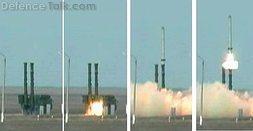 Iskander-K launching a cruise missile