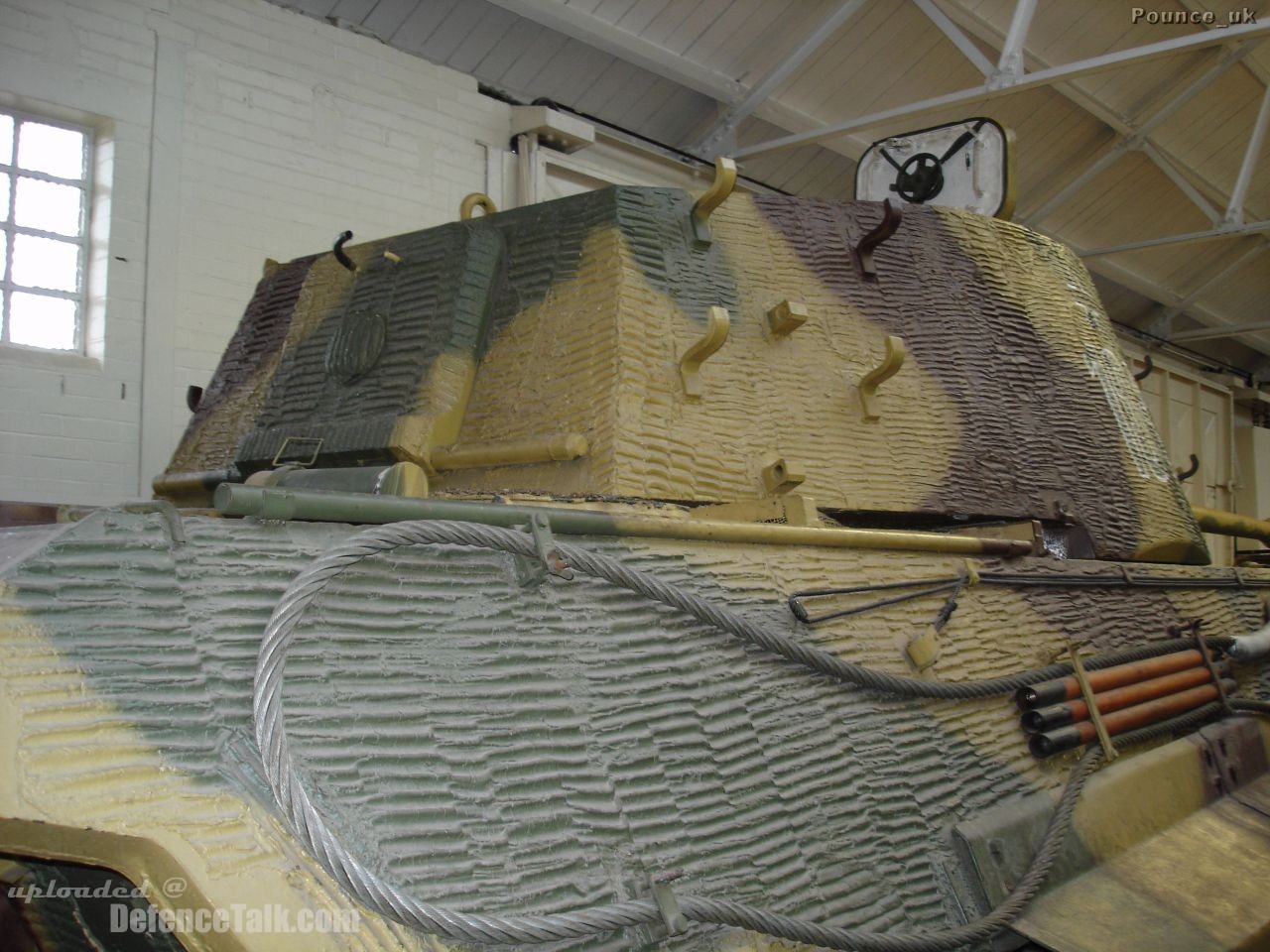 King Tiger rear of turret