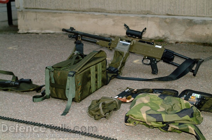 KSP 58DF - Swedish Armed Forces