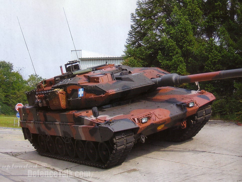 Leopard 2 Tank - Hellenic Army