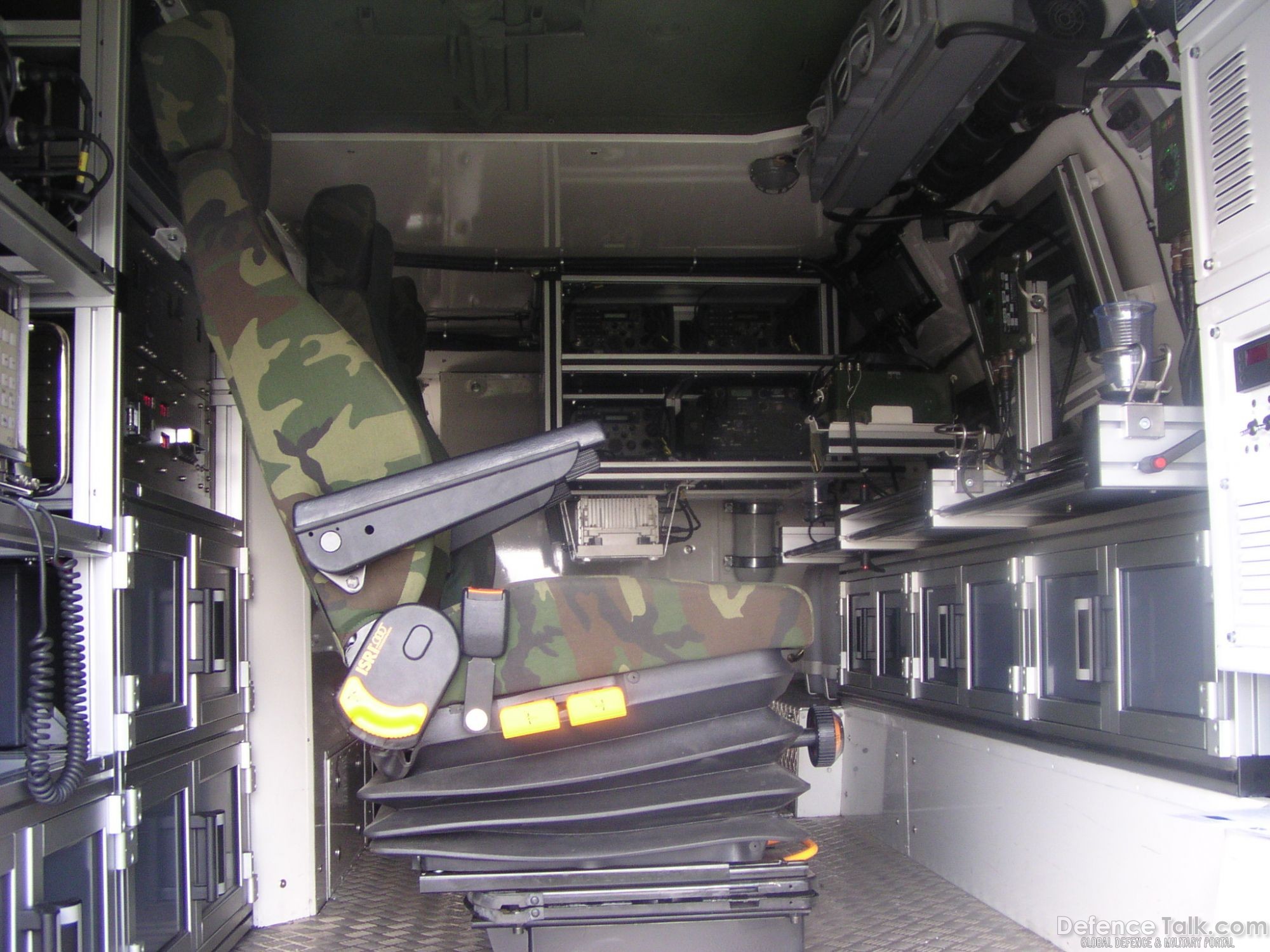 Lynx-Cactus Interior - command vehicle, Polish Army