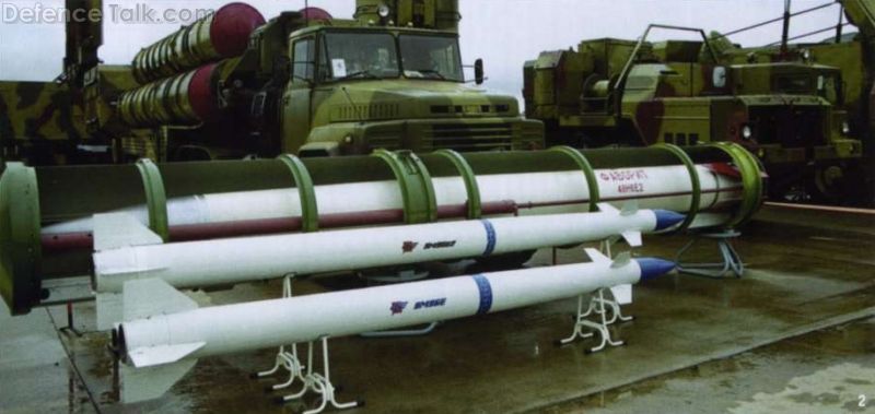 Missiles 9M96E, 9M96E2 and 48N6E2