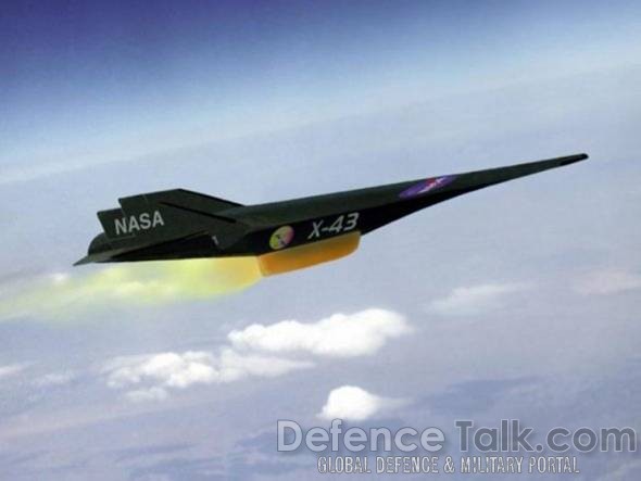 NASA X-43A Spaceplane Research Aircraft